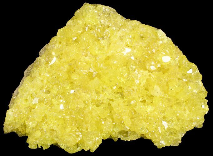 Sulfur Crystals on Matrix - Bolivia #66302